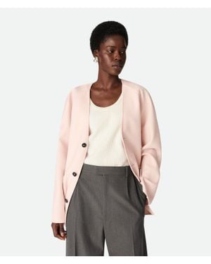 Bottega Veneta Leichter Mantel Aus Wolle Und Kaschmir - Mehrfarbig