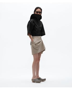 Bottega Veneta Wool Twill Skirt - Black