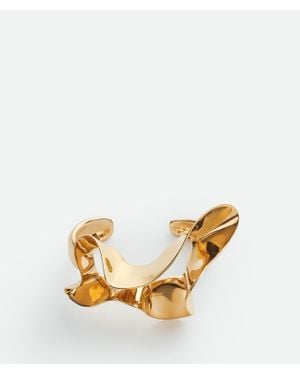 Bottega Veneta Anemone Cuff Bracelet - Metallic