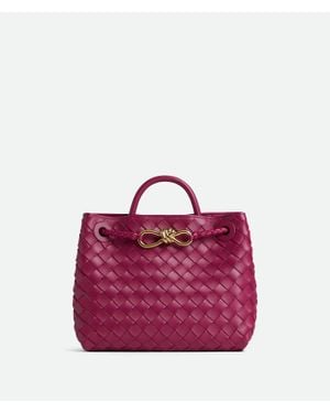 Bottega Veneta Kleine Andiamo - Lila