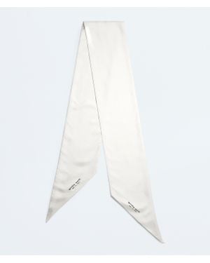 Bottega Veneta Big Twill Scarf - White