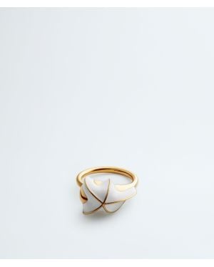 Bottega Veneta Drop Ring - Weiß