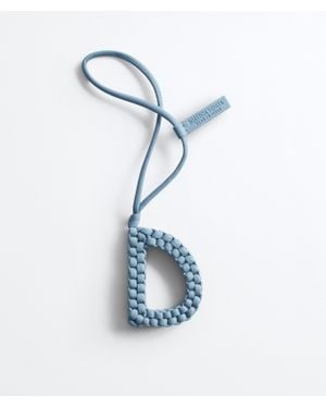 Bottega Veneta Letter D Charm - Blue