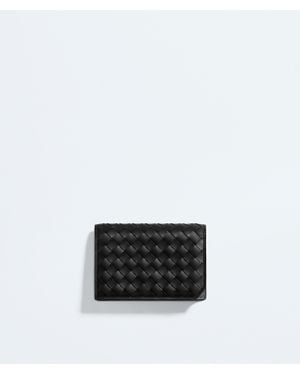 Bottega Veneta Intrecciato Piccolo Visitenkartenetui - Weiß