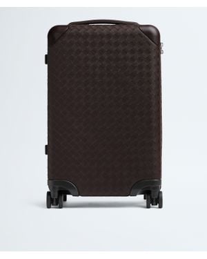 Bottega Veneta Odyssey Intrecciato Cabin Suitcase - Black