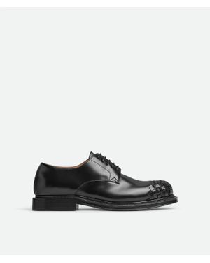 Bottega Veneta James Lace-Up Shoe - Black