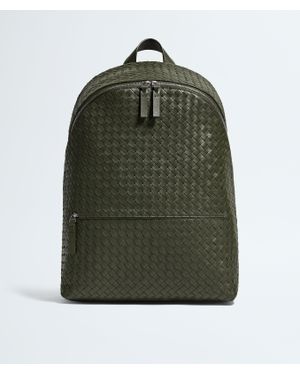 Bottega Veneta Intrecciato 1975 Backpack - Green