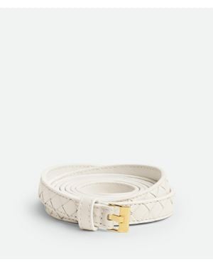BOTTEGA VENETA Watch Double Belt【関税送料込】 Bottega Veneta Watch Double Belt in Natural | Lyst