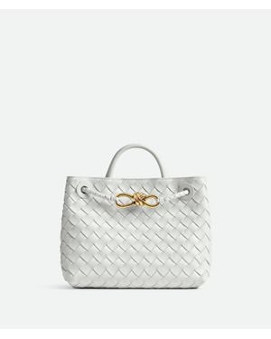 Bottega Veneta Small Andiamo - White
