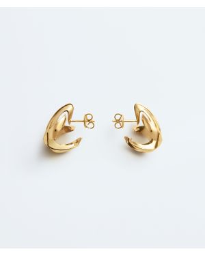 Bottega Veneta Drop Earrings - White