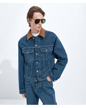 Bottega Veneta Medium Denim Jacket - Blue