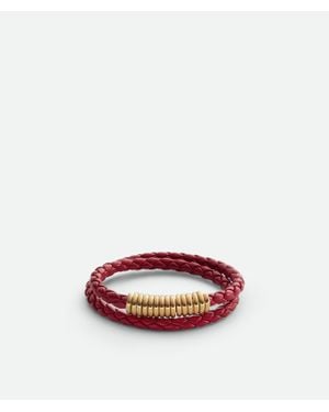 Bottega Veneta Curl Leather Bracelet - Pink