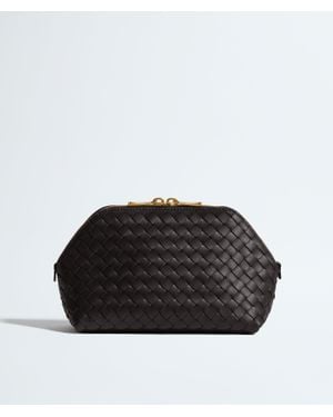 Bottega Veneta Medium Cosmetic Pouch - Black