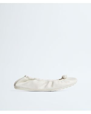 Bottega Veneta Fantasmina Ballerina - White