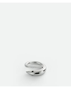 Bottega Veneta Sardine Ring - White
