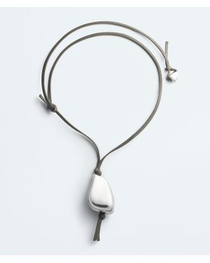 Bottega Veneta Collier Prisma - Blanc