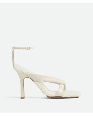 Bottega Veneta Riva Strap Sandal - White