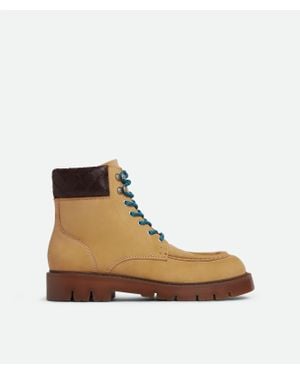 Bottega Veneta Haddock Lace-up Ankle Boot - Brown