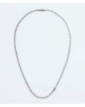 Bottega Veneta Collier chaîne - Blanc