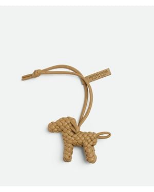 Bottega Veneta Dog Charm - Metallic