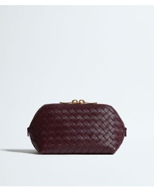 Bottega Veneta Small Cosmetic Pouch - Purple