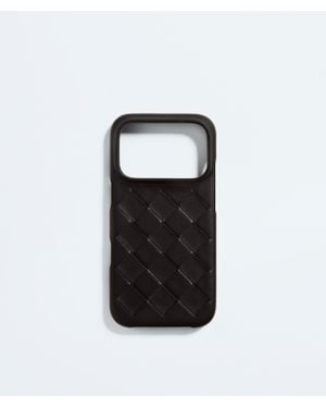 Bottega Veneta Intrecciato Iphone 17 Pro Case - Black