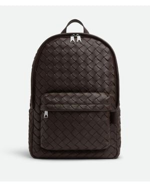 Bottega Veneta Intrecciato Backpack - Black