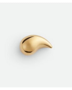 Bottega Veneta Large Drop Brooch - White