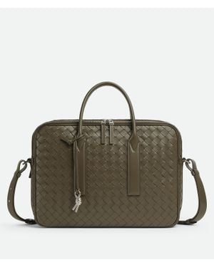 Bottega Veneta Getaway Aktentasche - Grün
