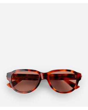 Bottega Veneta Classic Sonnenbrille - Rot