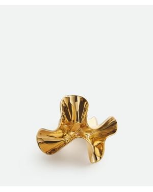 Bottega Veneta Anemone Ring - Metallic