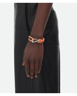 Bottega Veneta Braid Leather Bracelet - Black