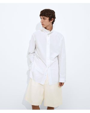 Bottega Veneta Cotton Poplin Shirt - White
