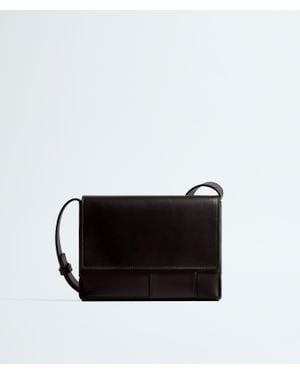 Bottega Veneta Angolo Messenger Bag - Schwarz
