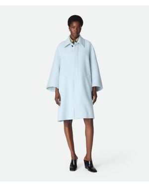 Bottega Veneta Cashmere Coat - Blue