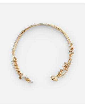 Bottega Veneta Collier Twist - Métallisé