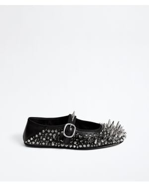 Bottega Veneta Veneziana Mary-Jane Ballerinas - Weiß