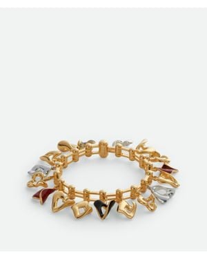 Bottega Veneta Cards Bracelet - Metallic