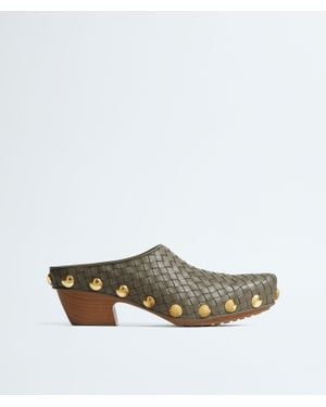Bottega Veneta Gondola Clog - Grau