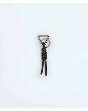 Bottega Veneta Triangle Schlüsselanhänger - Weiß