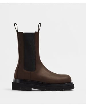 Bottega Veneta Lug Chelsea Boot - Black