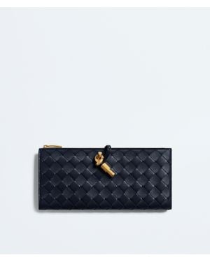 Bottega Veneta Andiamo Wallet Organiser - Blue