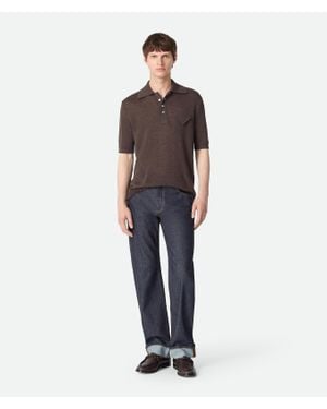 Bottega Veneta Gerade Jeans Aus Raw Denim - Blau