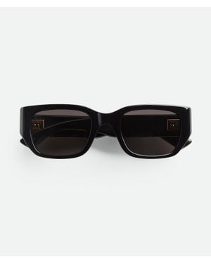Bottega Veneta Intrecciato Sunglasses - Black