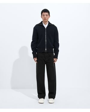 Bottega Veneta Faded Turned-Up Jeans - Blue