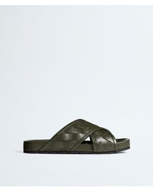Bottega Veneta Tarik Sandale - Grün