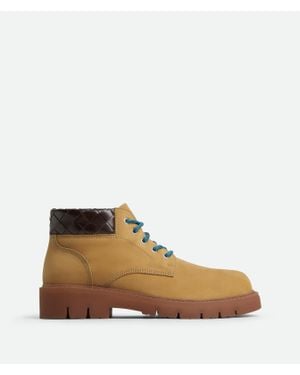 Bottega Veneta Haddock Cropped Boot - Brown