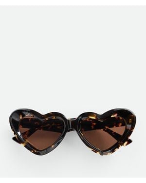 Bottega Veneta Angle Cat Eye Sunglasses - Black