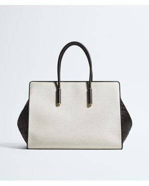 Bottega Veneta Barbara Tote Bag - Weiß