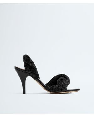 Bottega Veneta Grace Slingback Sandal - Black